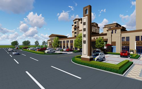 臻园创新产业园全景图